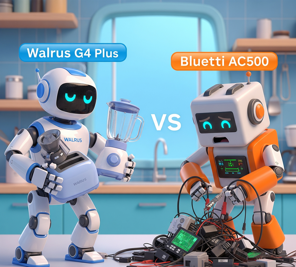 Bluetti AC500 vs G4 PLUS First